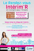 Le rendez-vous Intérim'R