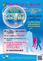 Opération jobs d'été 2016