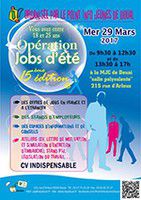 Jobs d'Eté 2017
