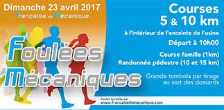 L’usine Française de Mécanique accueillera des coureurs et joggeurs pour la 4ème édition des Foulées