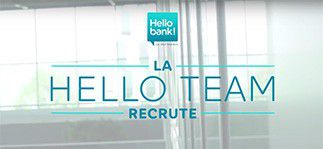 Hello Bank ! organise le 23 mai prochain une journée de recrutement à Lille