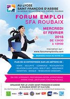 Forum Emploi SFA Roubaix