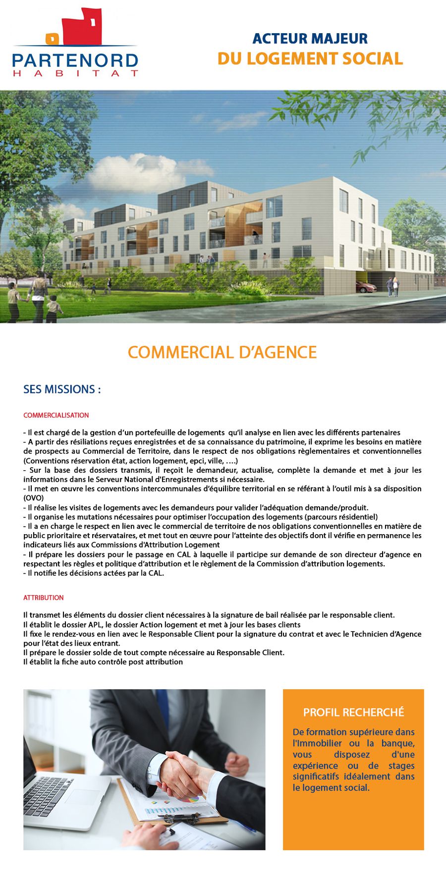 Commercial Agence H/F