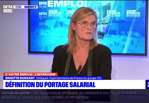 [BFM Grand Lille / L4M] ITG Portage Salarial : Indépendance et salariat ne sont plus incompatibles