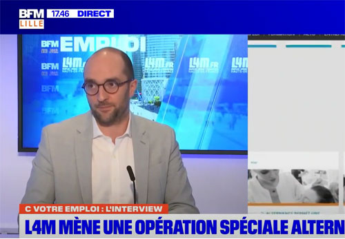 [BFM Grand Lille / L4M] Département du Nord : «Un effort supplémentaire avec 100 apprentis de plus