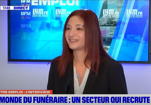 [BFM GRAND LILLE / L4M] : NOVA FORMATION FUNERAIRE : « Il y a un réel besoin sur ces métiers »