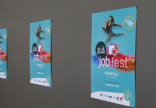 Maxime, Cléia, Benjamin, Louis… tous ont trouvé un emploi lors du JobFest 2021 à Kinépolis Lomme !