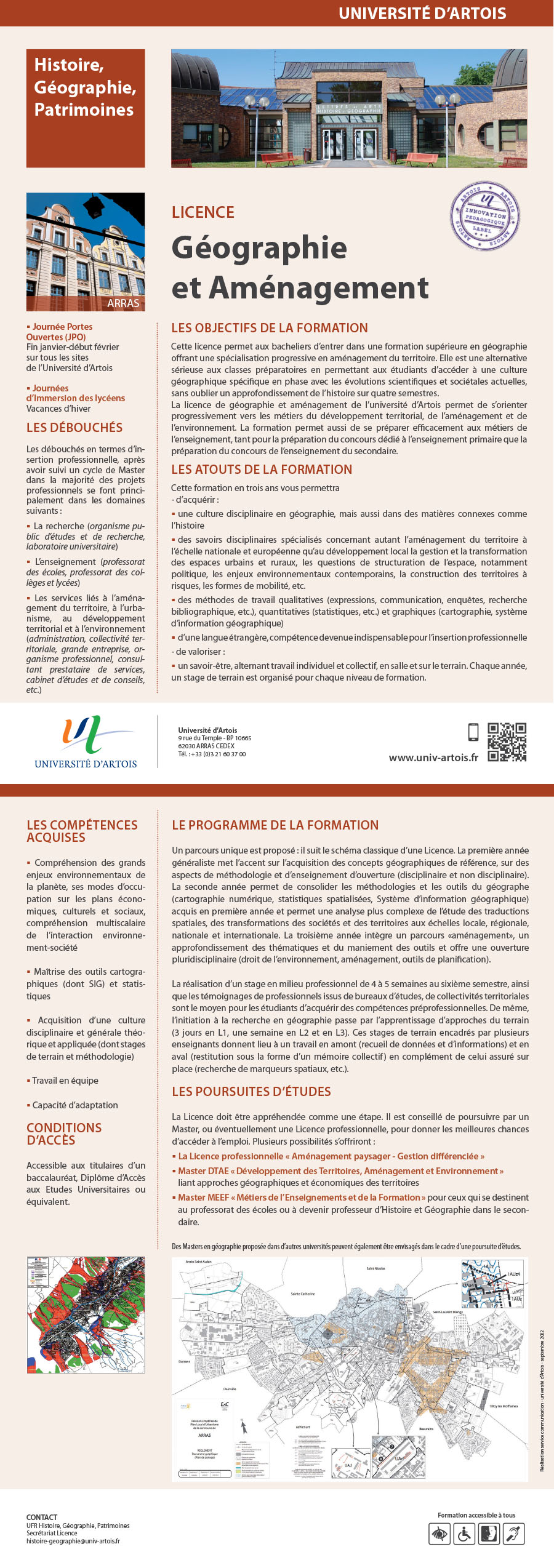 Master Géographie Discontinuités, inégalités et vulnérabilités des territoires : se professionnaliser dans la recherche en Géographie H/F