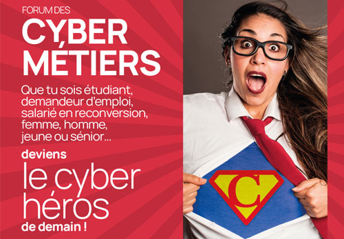 Devenir cyberhéros grâce au forum des cybermétiers à Lille